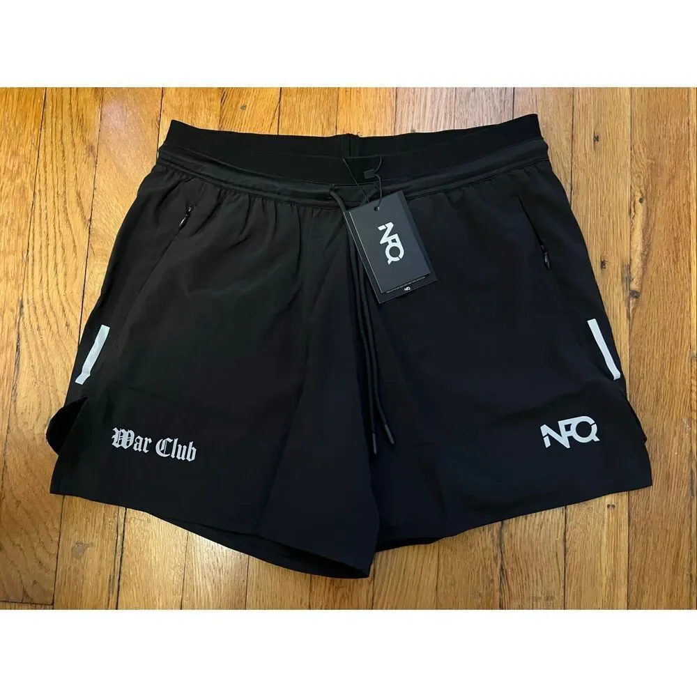 NFQ x War Club Covert Sprint Shorts – Black – Tactical Training Collab – NWT